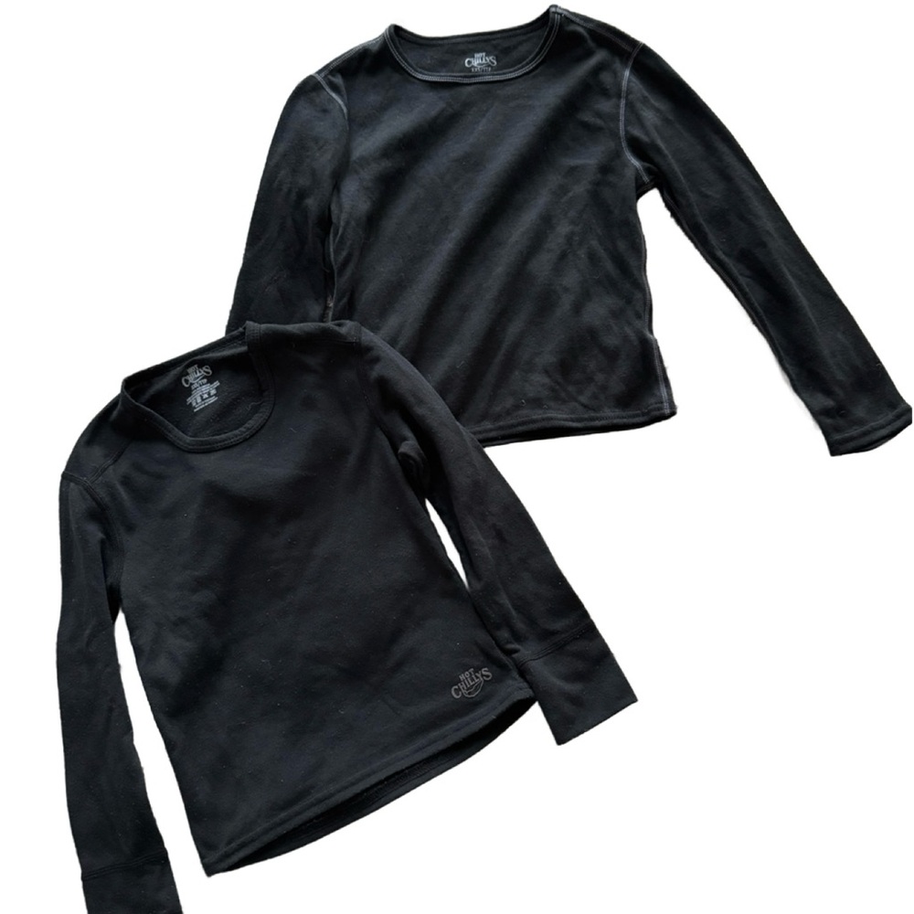 Stylish Black Long Sleeve Kids Tees